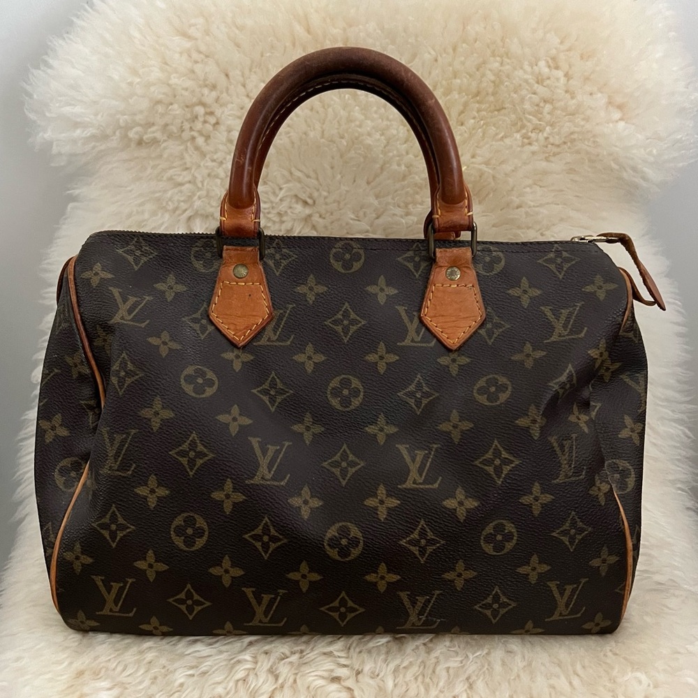 Vintage Louis Vuitton Speedy 30 Handbag